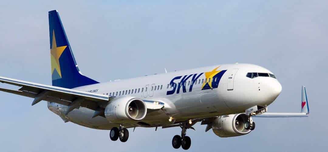 スカイマーク旅客機の画像