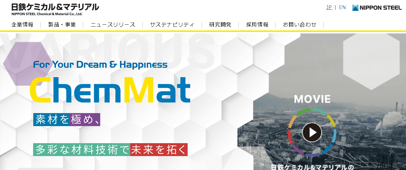 日鉄ケミカル＆マテリアル株式会社